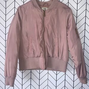 Pink Bomber Jacket